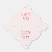 Rosa Herz - Valentinisches Brautparty Geschenkschachtel (Ungefaltet)