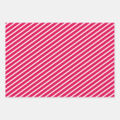 Rosa Herz-Wrap-Papier-Set | Süße Geschenkverpackun Geschenkpapier Set (Vorderseite 3)