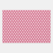 Rosa Herz-Wrap-Papier-Set | Süße Geschenkverpackun Geschenkpapier Set (Vorderseite 2)