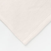 Rosa Herzbrille Liebe Fleecedecke (Ecke)