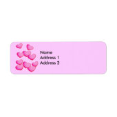 Rosa Herzcluster (Vorne)