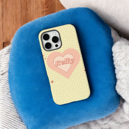 Rosa Herzcreme Gestank Valentinstag Geschenk iPhone 16 Pro Max Hülle