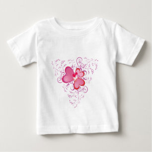 Rosa Herzen Baby T-shirt