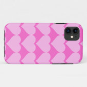 Rosa Herzen, bedingungslose Liebe_ Case-Mate iPhone Hülle (Rückseite (Horizontal))