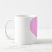 Rosa Herzen, bedingungslose Liebe_ Kaffeetasse (Links)