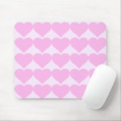 Rosa Herzen, bedingungslose Liebe_ Mousepad (Mit Mouse)