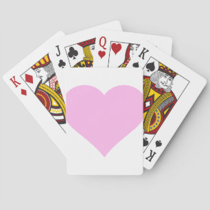 Rosa Herzen, bedingungslose Liebe_ Spielkarten