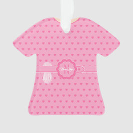 Rosa Herzen Belted Pink Dress Figurine TShirt Ornament