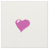 Rosa Herzen Custom Polyester Weave Fabric Stoff (Nahaufnahme)