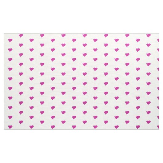 Rosa Herzen Custom Polyester Weave Fabric Stoff (Yard (91,4 cm))