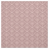 Rosa Herzen Damast Stoff (Muster)