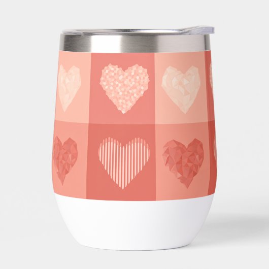 Rosa Herzen für Sie (Links)