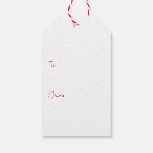 Rosa Herzen Geschenkanhänger (Rückseite)