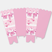 Rosa Herzen Geschenkschachtel (Ungeklappt)