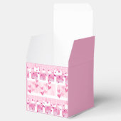 Rosa Herzen Geschenkschachtel (Geöffnet)
