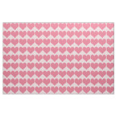 Rosa Herzen Muster Stoff (Fat Quarter (45,7 x 55,9 cm))