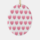 Rosa Herzen Ornament (Rechts)