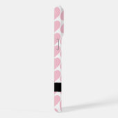 Rosa Herzen, Romantik, Ihr Name, Personalisieren iPhone Hülle (Rechte Seite)