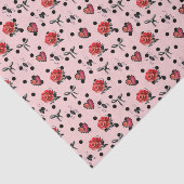 Rosa Herzen, Rose und Bogen (Design 18 Pink Series Seidenpapier (Ausschnitt)