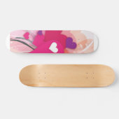 Rosa Herzen Skateboard (Horizontal)