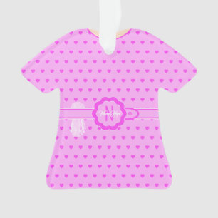 Rosa Herzen Soft Lilac Dress Figurine TShirt Ornament