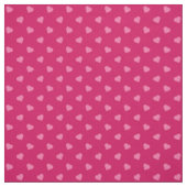 Rosa Herzen Stoff (Muster)