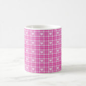 Rosa Herzen Tasse (Mittel)