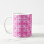 Rosa Herzen Tasse (Links)