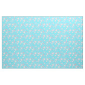 Rosa Herzen und Aqua Stoff (Fat Quarter (45,7 x 55,9 cm))
