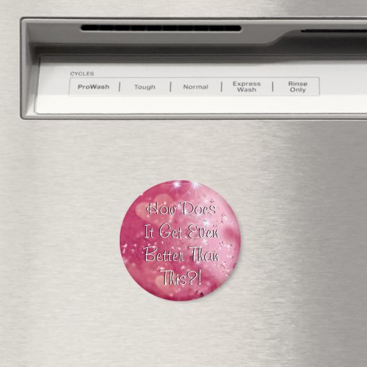 Rosa Herzen und Diamanten HDIGEBTT? Magnet (In Situ (Geschirrspüler))