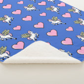 Rosa Herzen und Pegasus Sherpadecke (3/4)