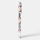 Rosa Herzen und Rose Case-Mate iPhone Hülle (Rückseite / Rechts)