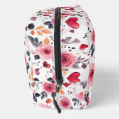 Rosa Herzen und Rose Waschbeutel (Rechts)