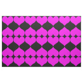 rosa Herzgewebe Stoff (Fat Quarter (45,7 x 55,9 cm))