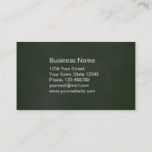 Rosa Herzklopfen Blume Valentinstag Rabattkarte (Rückseite)