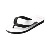 Rosa Herzmuster Giro Romantische Wasserfarbe Kinderbadesandalen (Schrägansicht)