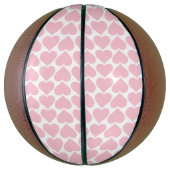 Rosa Herzmuster, Romantik, Liebe Basketball (Vertikal)