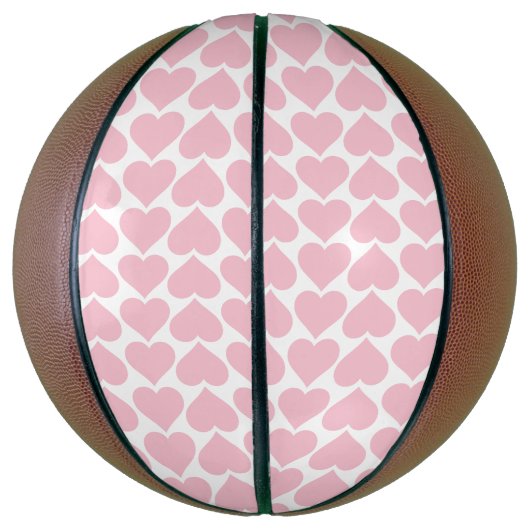 Rosa Herzmuster, Romantik, Liebe Basketball (Vertikal)