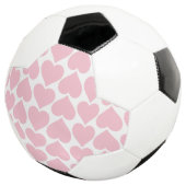 Rosa Herzmuster, Romantik, Liebe Fußball (Dreiviertel)