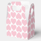 Rosa Herzmuster, Romantik, Liebe Geschenkschachtel (Geöffnet)