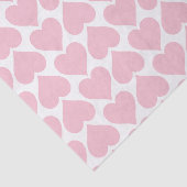 Rosa Herzmuster, Romantik, Liebe Seidenpapier (Ausschnitt)