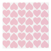 Rosa Herzmuster, Romantik, Liebe Würfel (Vorderseite)