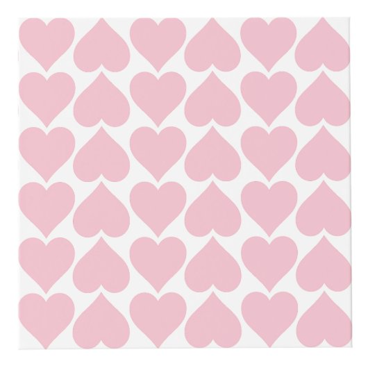 Rosa Herzmuster, Romantik, Liebe Würfel (Vorderseite)