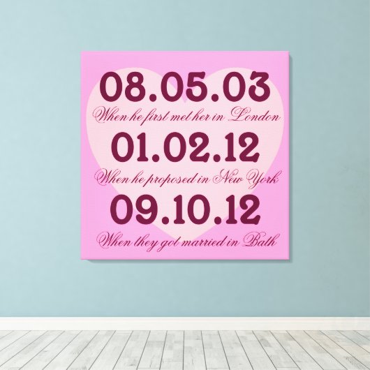 Rosa Herzspezialtermine Gestohlene Leinwand (Insitu (Holzboden))