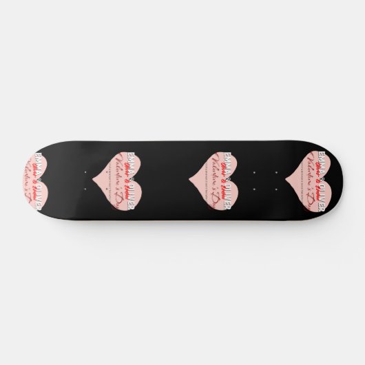 Rosa Herzvalentine Skateboard (Horizontal)