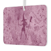 Rosa Hexe Autolufterfrischer (Links)