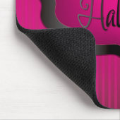 Rosa Hexengestalt Mousepad (Ecke)