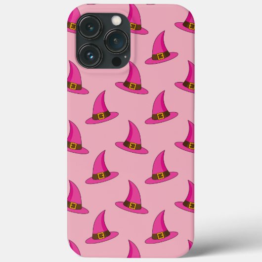 Rosa Hexenhut Case-Mate iPhone Hülle (Rückseite)