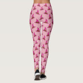 Rosa Hexenhut Leggings (Rückseite)