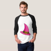 Rosa Hexenhut T-Shirt (Vorne ganz)